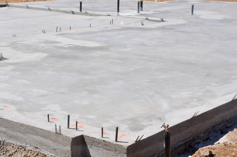Commercial Slab Installation in Cary, NC