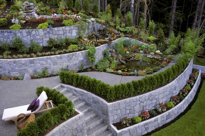 Landscape Wall Construction in Sonoma County, CA