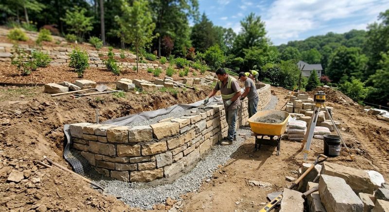 Landscape Wall Construction in Ocala, FL