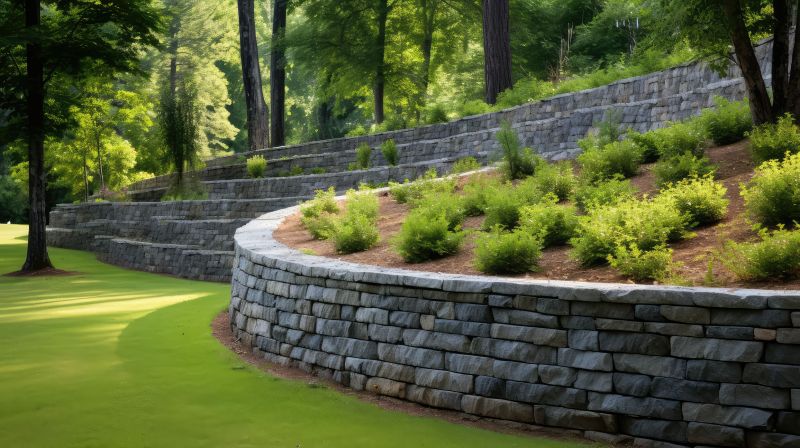 Landscape Wall Construction in Clermont, FL
