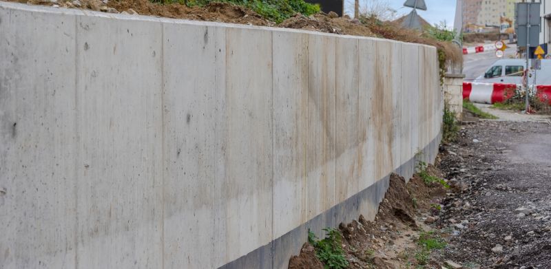 Retention Wall Installation