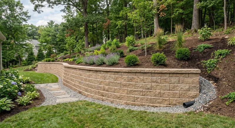 Retaining Wall Installation in Volusia County, FL