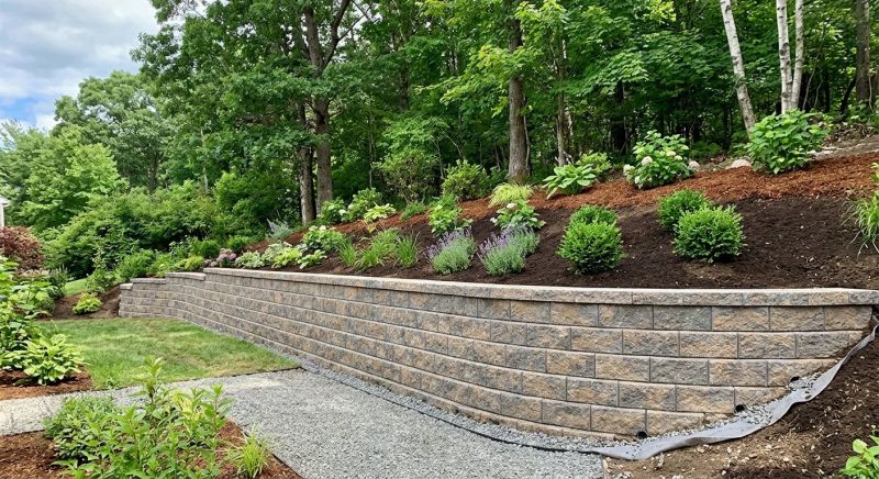 Retaining Wall Installation in Lakeland, FL