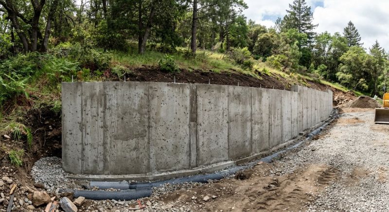 Retention Wall Construction in Marin County, CA