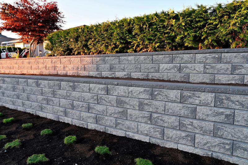 Retention Wall Installation
